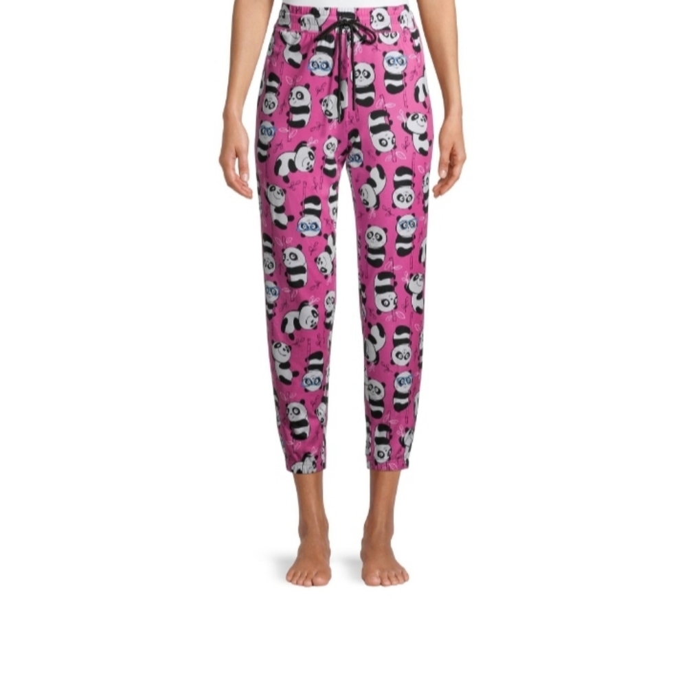 NWT Panda Bear Ladies Sleep Joggers